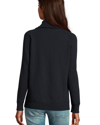 Felpa donna con zip Soda