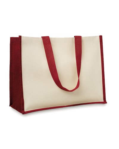 Shopper in Juta - CAMPO DE FIORI Rosso