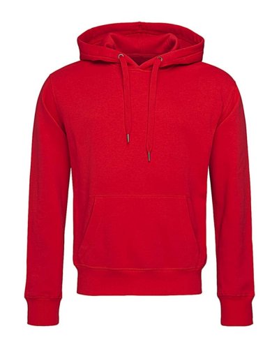 Felpa con cappuccio Unisex Select Crimson red