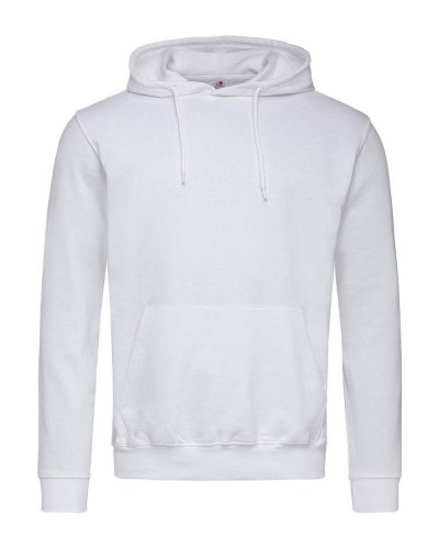 Felpa con cappuccio Classic Bianco