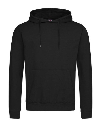 Felpa con cappuccio Classic Black Opal