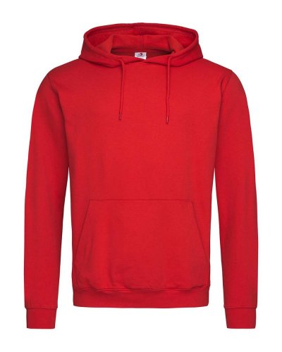 Felpa con cappuccio Classic Scarlet Red