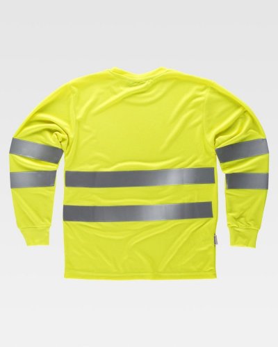 T-shirt alta visibilità maniche lunghe Classe II