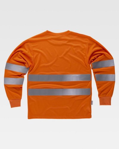 T-shirt alta visibilità maniche lunghe Classe II