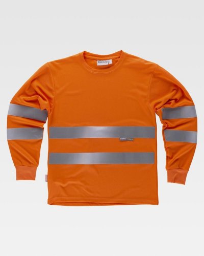 T-shirt alta visibilità maniche lunghe Classe II