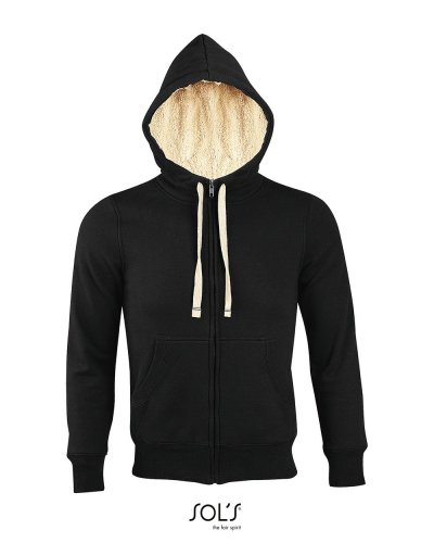 Felpa unisex Sherpa Nero