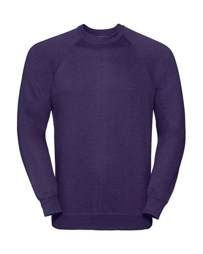 Felpa classica manica raglan Purple