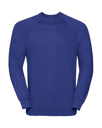 Felpa classica manica raglan Bright Royal