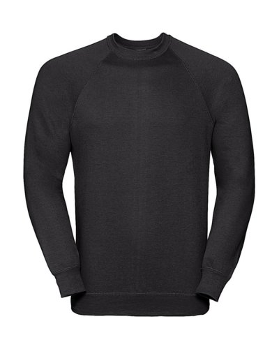 Felpa classica manica raglan Nero