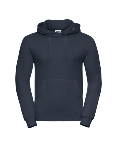 Felpa con cappuccio tasca a marsupio French Navy
