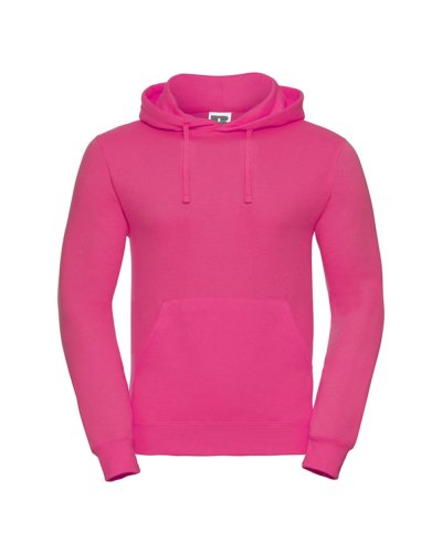 Felpa con cappuccio tasca a marsupio Fuchsia