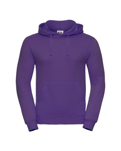 Felpa con cappuccio tasca a marsupio Purple
