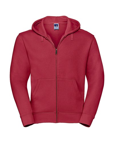 Felpa Authentic con zip e cappuccio