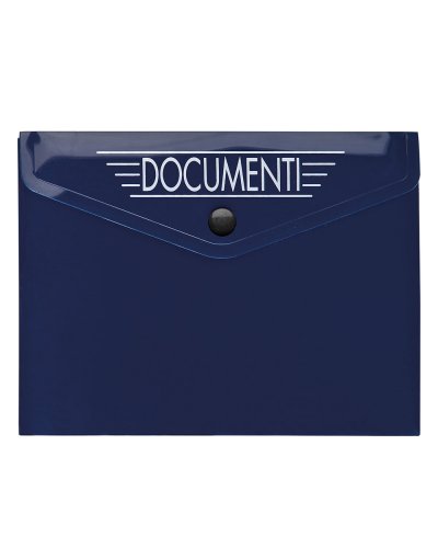 Busta portadocumenti auto Idea Blu