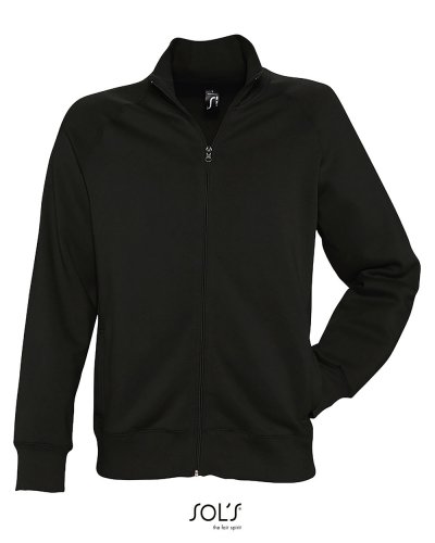 Felpa con zip Sundae Nero