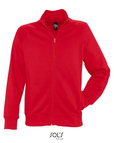 Felpa con zip Sundae Rosso