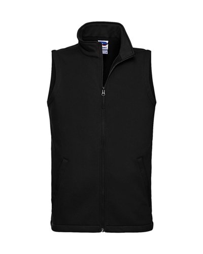 Gilet Smart SoftShell interno in micropile Nero
