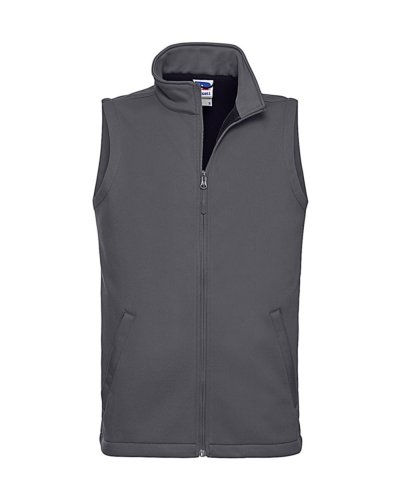 Gilet Smart SoftShell interno in micropile Convoy Grey