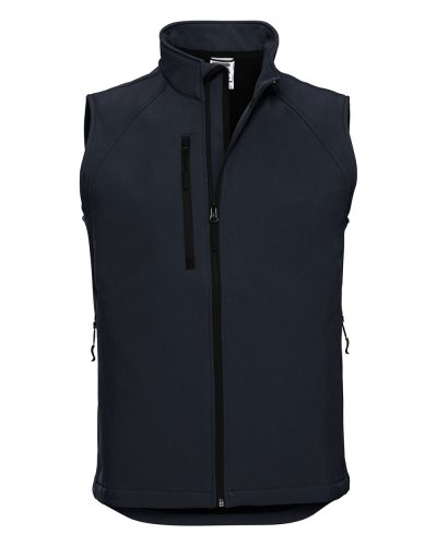 Gilet Softshell Uomo French Navy