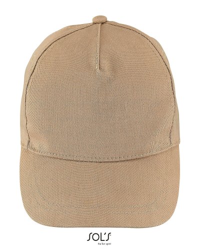Cappellino Buzz 5 pannelli Sabbia
