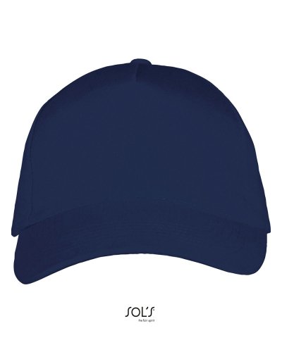 Cappellino Long Beach 5 pannelli Blu Oltremare