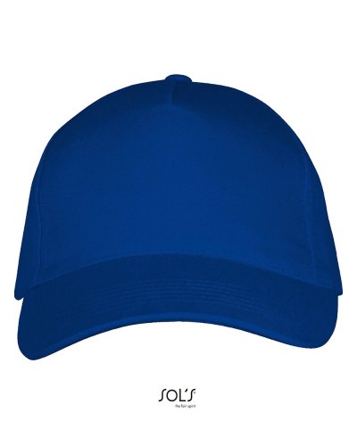 Cappellino Long Beach 5 pannelli Blu Royal