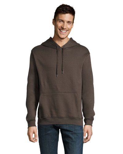 Felpa unisex con cappuccio Grigio Scuro