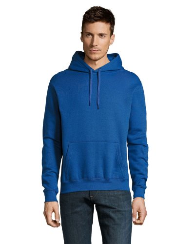 Felpa unisex con cappuccio Blu Royal