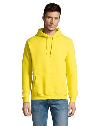 Felpa unisex con cappuccio Giallo Limone