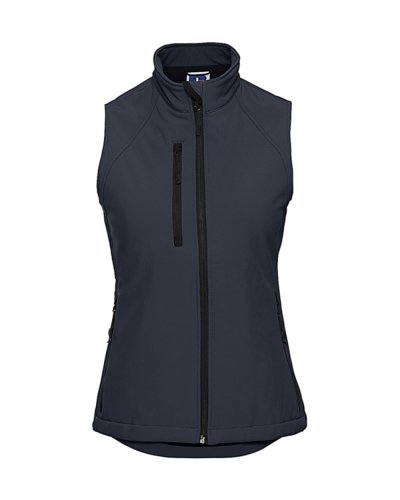 Gilet Softshell Donna French Navy