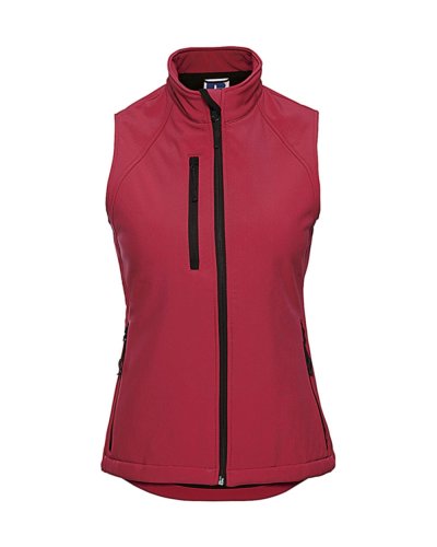 Gilet Softshell Donna Classic Red