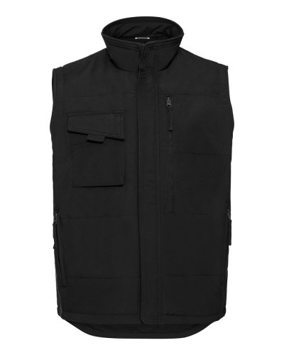 Gilet da lavoro resistente Nero