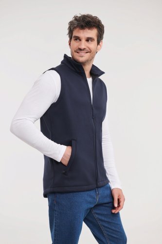 Gilet Smart Softshell Uomo , interno micropile, Regular