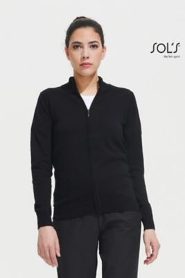 Cardigan Gordon donna full zip in cotone-acrilico