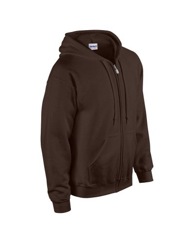 Felpa con cappuccio e cerniera intera Heavyweight
