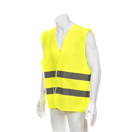 Gilet alta visibilità Kross CE con strisce riflettenti