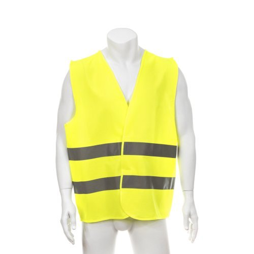 Gilet alta visibilità Kross CE con strisce riflettenti