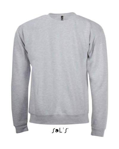 Felpa girocollo classica Spider Grigio Medio Melange
