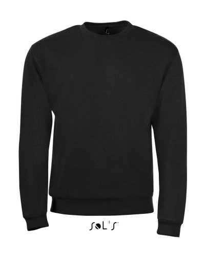 Felpa girocollo classica Spider Nero