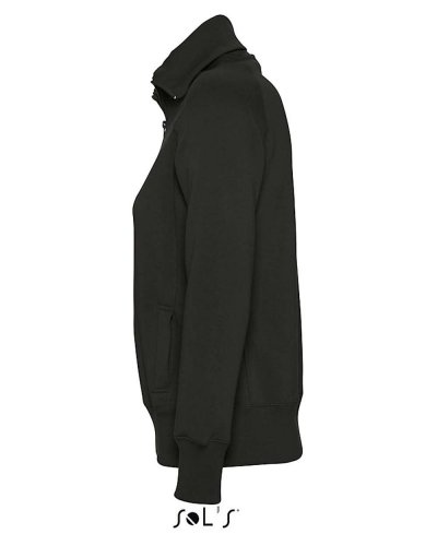 Felpa donna con zip Soda