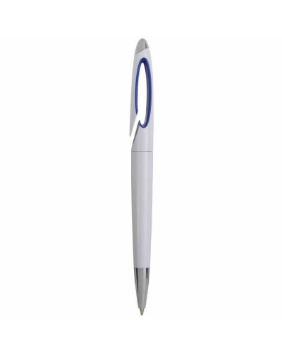 Penna a scatto in plastica Blu Royal