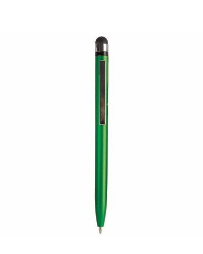 Penna con gommino per touch screen Verde