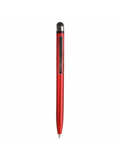 Penna con gommino per touch screen Rosso