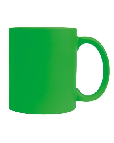 Tazza fluo in ceramica