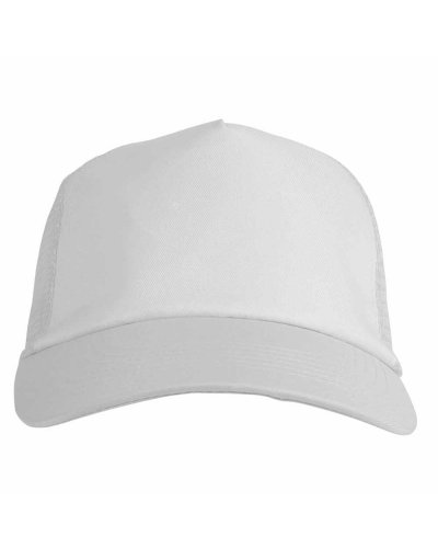Cappellino con calotta a rete