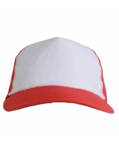 Cappellino con calotta a rete