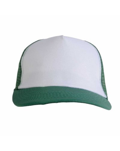 Cappellino con calotta a rete