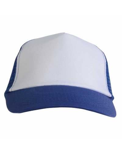 Cappellino con calotta a rete