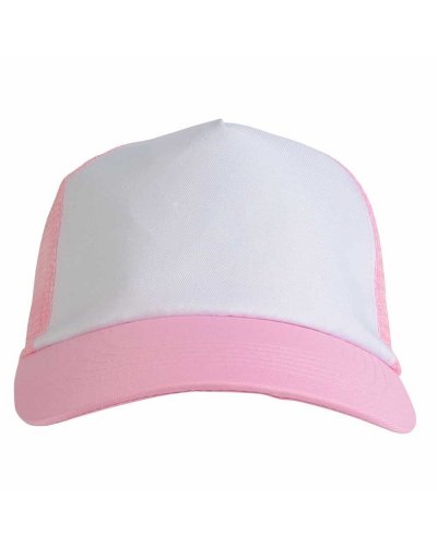 Cappellino con calotta a rete