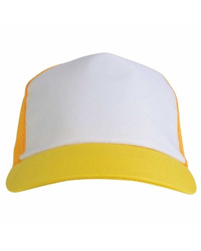 Cappellino con calotta a rete